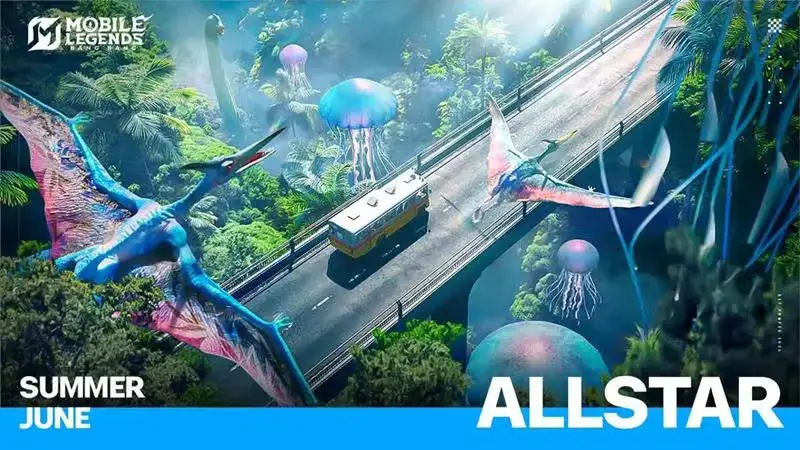 MLBB ALLSTAR 2025 Hadirkan Peta Dinosaurus